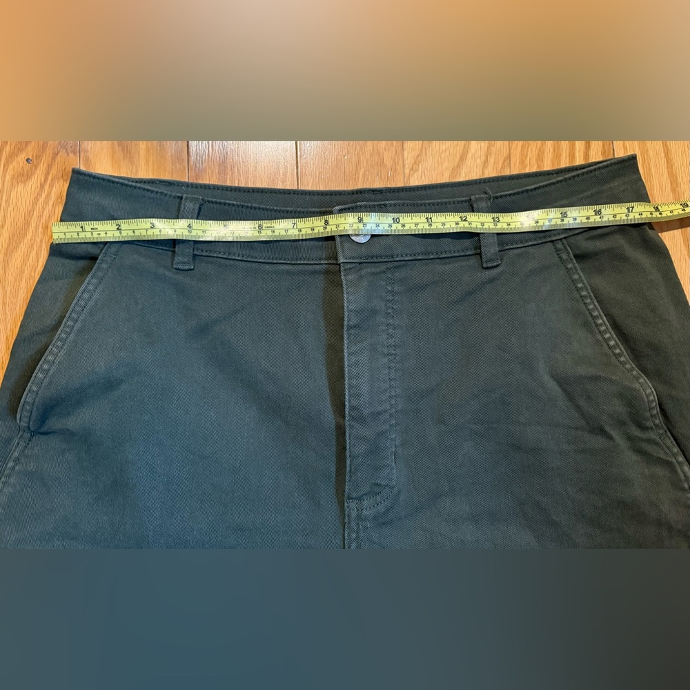 Everlane Women's The Utility Barrel Pant - Dark Forest Size 14 - Picture 5 of 5